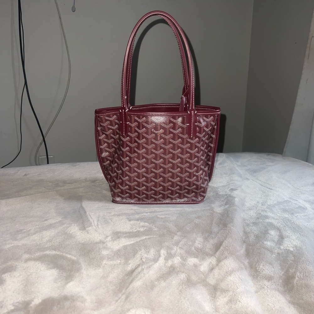 Mini Anjou Burgundy Tote